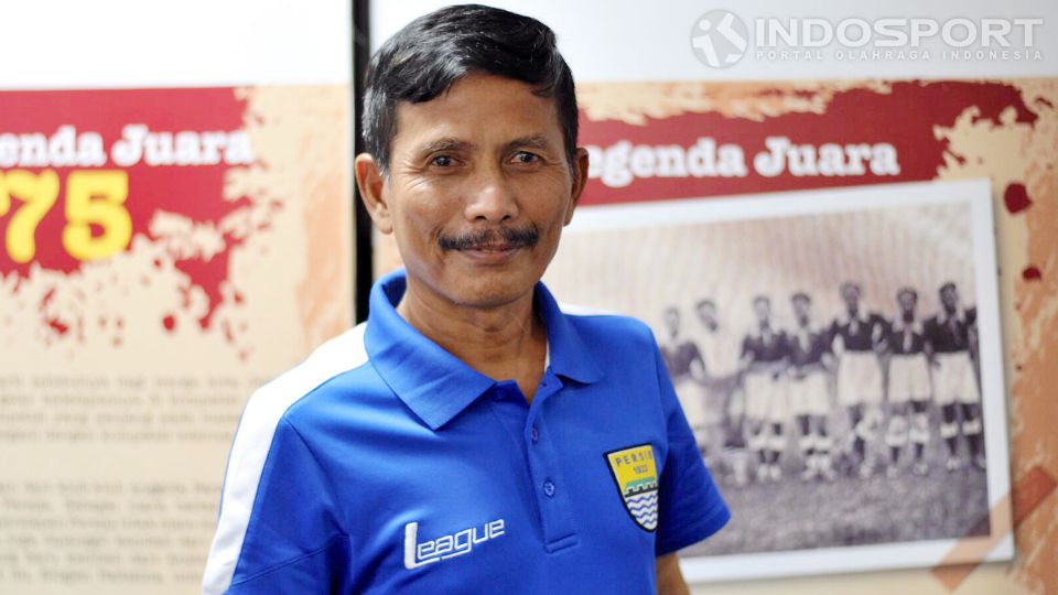 Djadjang Nurdjaman‏ (pelatih Persib) Copyright: © Ratno Prasetyo/INDOSPORT